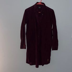 Corduroy dress